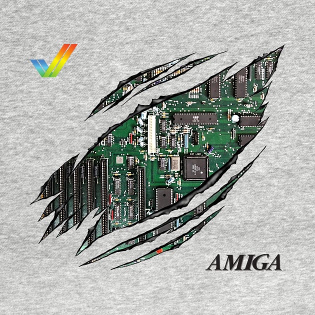 Amiga 34 years by WkDesign
